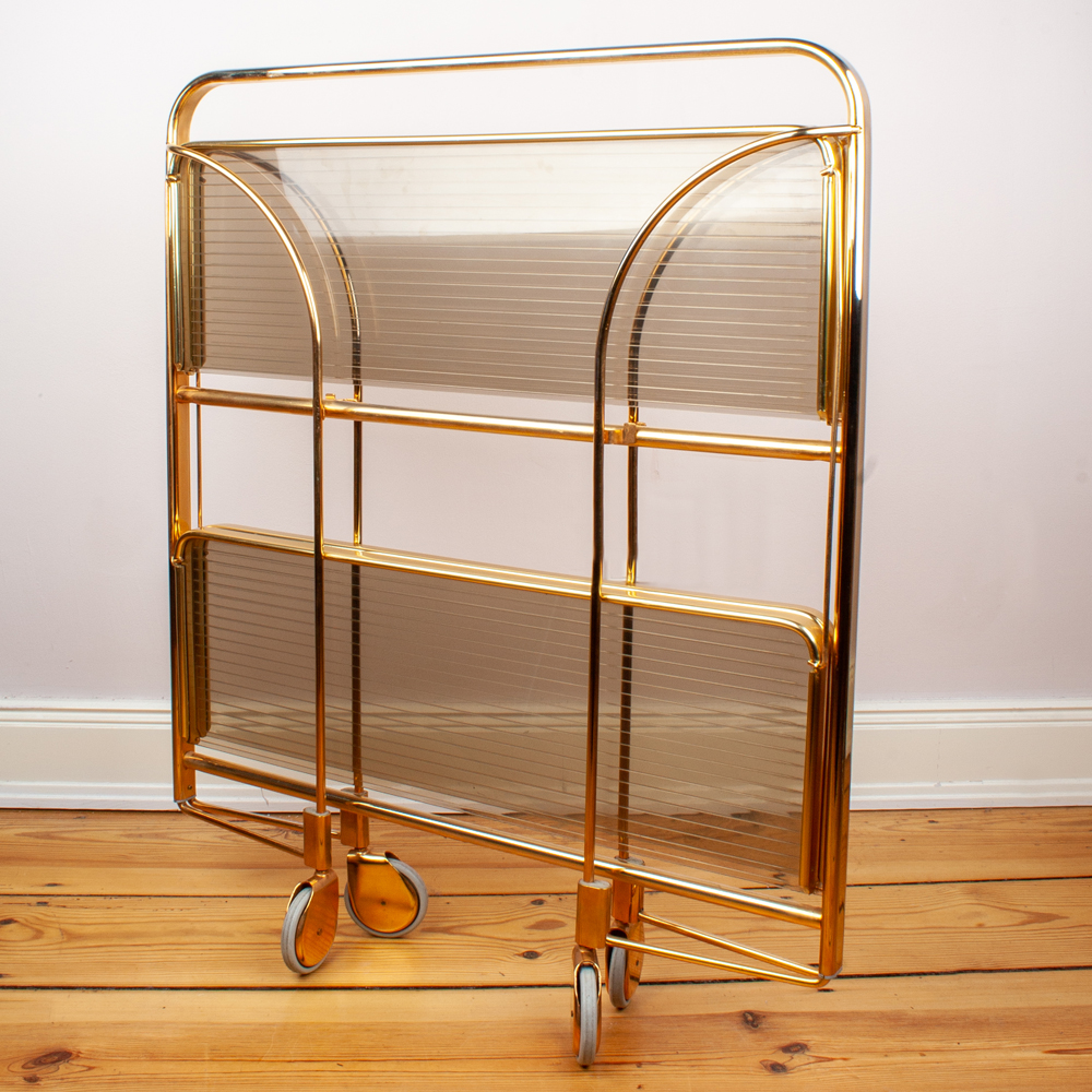 Servierwagen Gold Messing – Vintage room27